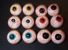 Clearance Sale - 12 Veined Eyeballs - Halloween Pack - New/Old Stock - Limited picture