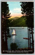 Postcard: Grand Lake, Rocky Mtn., CO, Sanborn Souvenir Co., Divided, Unposted picture
