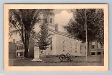 Plymouth NH-New Hampshire First Congregational Church Religion Vintage Postcard picture