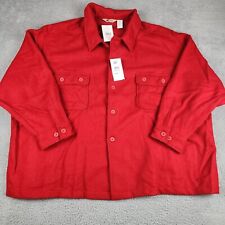 Boy Scouts Jacket 5XL Red Wool Double Breast Pocket Coat picture