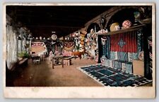Fred Harvey Native American Indian Building Albuquerque NM Vtg Postcard 1906 picture