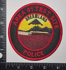 GROOM LAKE AREA 51 Dreamland Facility UFO SKUNK WORKS High Quality Patch Iron On picture
