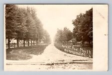 Richmond MI-Michigan, RPPC, Forest Ave North, Antique, Vintage Postcard picture