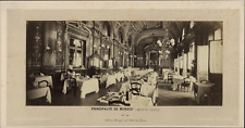 Neurdein, Monaco, Monte Carlo, Dining Room of the Hotel de Paris, ca.1875, picture