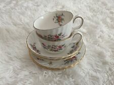Minton Marlow  2 set of Tea Cup, Saucer and Bowl Bone China, Regency England picture