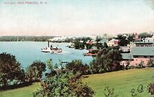The Bay, Wolfeboro, New Hampshire NH - 1906 Vintage Postcard picture
