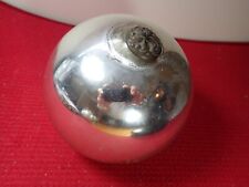 Antique Christmas 5 Inch Diameter Silver Kugel Guaranteed Old Late 1800’s picture