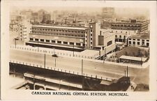 Montreal, CANADA - Canadian National Central Station - REAL PHOTO - 1943 picture