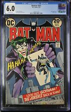 Batman #251 CGC FN 6.0 Joker's Revenge Classic Neal Adams Joker Cover picture