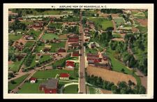 North Carolina NC - Airplane View of Weaverville Towns - Vintage Postcards picture