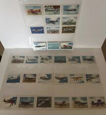 Vintage 1950s Wings Cigarettes 29 Airplane Trading Cards picture