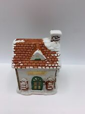 Vintage Dickens House Toy Shoppe Brown White  picture