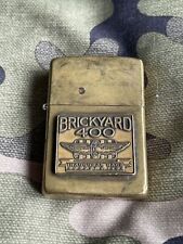 1994 Zippo Lighter - Indianapolis Brickyard 400 Inaugural Race - Solid Brass picture