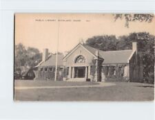 Postcard Public Library Rockland Maine USA picture