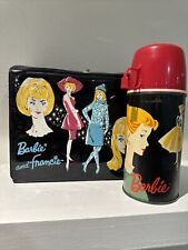 Vintage 1965 Barbie and Francie Lunch Box with 1962 Thermos by Thermos Co. picture