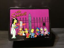 The Simpsons Halloween Metal Lunch Box & Thermos By Neca 2003 TV Promo NOS New picture