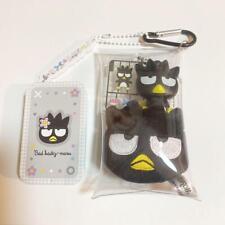 Sanrio Bad Badtz Maru Gacha Stuffed Pouch Oshikatsu Black White Keychain picture