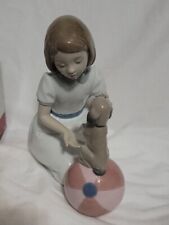 Nao Lladro Porcelain Learning New Tricks Figurine New Open Box picture