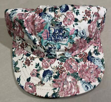 Dixie Landings Resort Hat Vintage Walt Disney Floral Made in USA picture