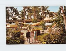 Postcard Beautiful Patios Brazilian Court Hotel Palm Beach Florida USA picture