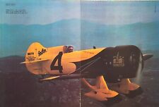 1931 Granville Bros Gee Bee Aircraft Springfield MA Replica 1979 Magazine Print picture