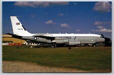 Postcard Boeing RC-135W at RAF Mildenhall c1990 S141 picture