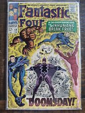 Fantastic Four #59 1967 Silver Age Inhumans Silver Surfer Doctor Doom VERY NICE  picture