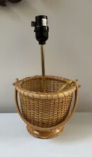 Vintage Round Nantucket Basket Table Lamp picture