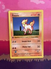 Pokemon Card Ponyta Shadowless Base Set 1st Edition Common 60/102 NM Condition  picture