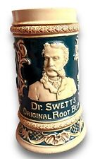 Dr. Swett's Original Root Beer Mug With Cherubs Pottery Advertising picture
