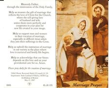 JB4184P Prayer for Families Paper Holy Card Pack of 100 Pieces picture