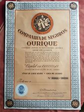 5 $100000 Ourique Insurance Company Stock picture