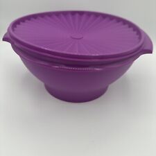 Tupperware Classic Servalier Large Salad Serving Bowl 17 cup Rhubarb New picture