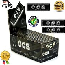 OCB Premium Regular Size Cigarette Rolling Papers 50 x Booklets (1 Full Box) picture