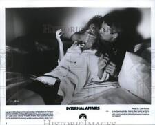 1990 Press Photo Richard Gere and Nancy Travis star in 