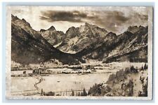 A View Of Kranjska Gora Slovenia RPPC Photo Unposted Vintage Postcard picture