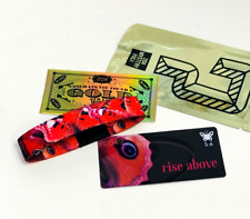 ZOX *RISE ABOVE* GOLD #0049 Single med NIP Wristband w/Card BUTTERFLY picture