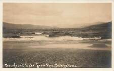 RPPC Newfound Lake From Bungalows Wellington Park Bristol NH Real Photo VTG  P81 picture