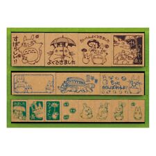 My neighbor totoro wooden stamp picture