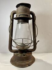 C. T. Ham Mfg No. 2 Antique Lantern Glass Globe Age Related Issues picture