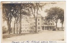 Riccar Inn, Poland Springs, Maine Old Real Photo Postcard picture