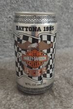 Vintage Daytona 1995 Harley Davidson Motorcycles Beverage Can (Full - Unopened)  picture