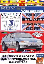 DECAL ROVER 3500 VITESSE MIKE STUART MANX R. 1985 DnF (12) picture