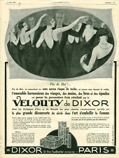 Dixor 1925 Velouty Antique Fine Paste Magazine Advertisement picture