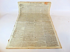 Original 1806 London Newspaper The Morning Chronicle Prussians 11th Nov picture