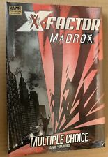 X-FACTOR: MADROX - MULTIPLE CHOICE HC (2008) Marvel; Peter, Raimondi; New/Sealed picture