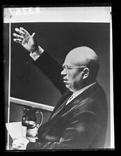 Nikita Khrushchev Premier Soviet Union Russia Vintage News Agency Glass Negative picture