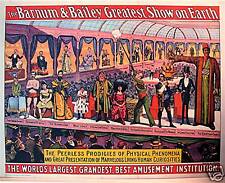 1960 Barnum & Bailey Circus World Museum Old Poster picture