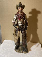 Vintage Western Cowboy (The Roper) Sculpture Hand painted picture