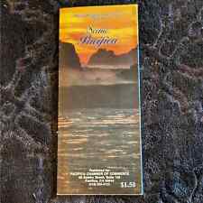 Vintage 1987 Scenic Pacifica California Color Roadmap Paper Road Map  picture